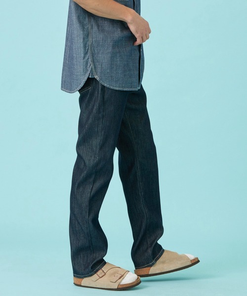 EDWIN(エドウィン)の「EDWIN エドウィン【夏用】COOL レギュラーストレート デニムパンツ ジーンズ 涼しい(デニムパンツ・メンズ・ダークインディゴブルー/ベージュ/ブラック/チャコールグレー/インディゴブルー/その他2/その他1/ライトグレー/グレー系その他/ブルー・28/31/29/33/32/30/34/36)」の19枚目の写真