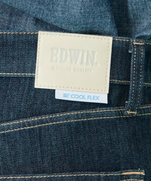 EDWIN(エドウィン)の「EDWIN エドウィン【夏用】COOL レギュラーストレート デニムパンツ ジーンズ 涼しい(デニムパンツ・メンズ・ダークインディゴブルー/ベージュ/ブラック/チャコールグレー/インディゴブルー/その他2/その他1/ライトグレー/グレー系その他/ブルー・28/31/29/33/32/30/34/36)」の15枚目の写真