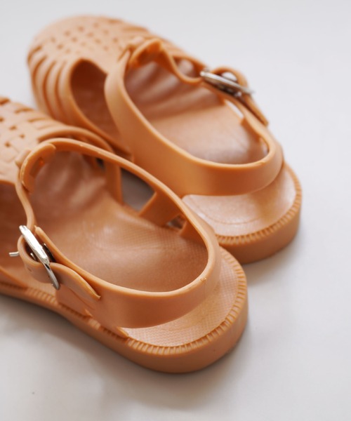 Bambin(ボンバン)の「【 Bambin / ボンバン 】 ニュアンスカラー キッズ グルカサンダル(サンダル・キッズ・ブルー/オレンジ/ブラック/ライトピンク・17/18/16/15 )」の9枚目の写真