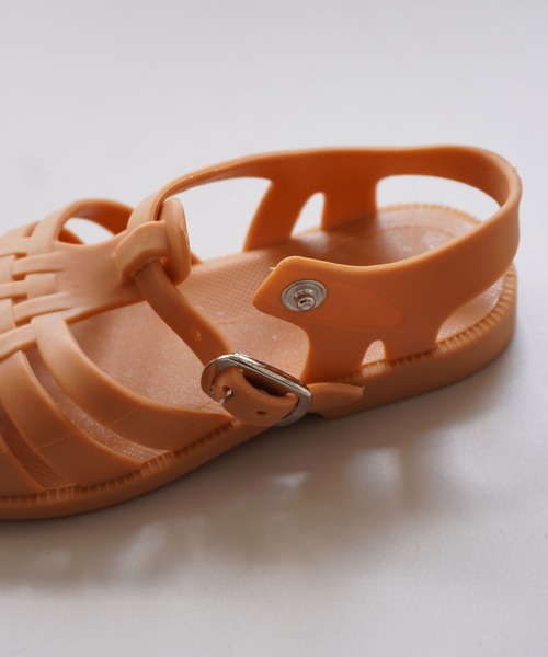 Bambin(ボンバン)の「【 Bambin / ボンバン 】 ニュアンスカラー キッズ グルカサンダル(サンダル・キッズ・ブルー/オレンジ/ブラック/ライトピンク・17/18/16/15 )」の10枚目の写真