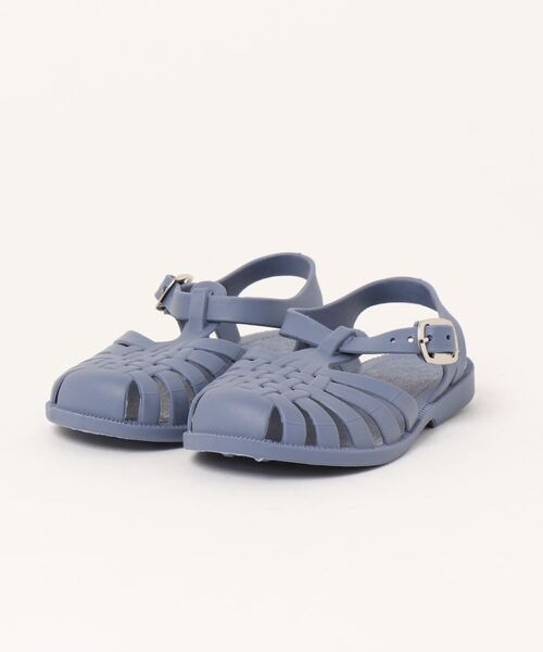 Bambin(ボンバン)の「【 Bambin / ボンバン 】 ニュアンスカラー キッズ グルカサンダル(サンダル・キッズ・ブルー/オレンジ/ブラック/ライトピンク・17/18/16/15 )」の13枚目の写真