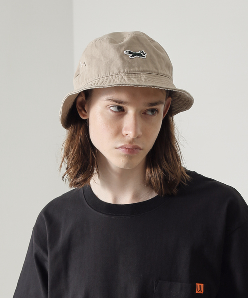 【PENNEY'S】ペニーズ キツネ/ペニーズ フォックス/THE FOX ワンポイントワッペン バケットハット/デニムハット（ハット）｜ABAHOUSE（アバハウス）