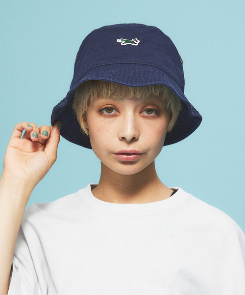 【PENNEY'S】ペニーズ キツネ/ペニーズ フォックス/THE FOX ワンポイントワッペン バケットハット/デニムハット（ハット）｜ABAHOUSE（アバハウス）