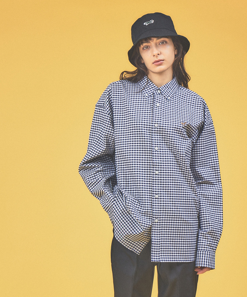 【PENNEY'S】ペニーズ キツネ/ペニーズ フォックス/THE FOX ワンポイントワッペン バケットハット/デニムハット（ハット）｜ABAHOUSE（アバハウス）