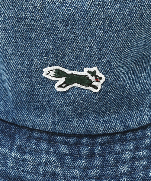 【PENNEY'S】ペニーズ キツネ/ペニーズ フォックス/THE FOX ワンポイントワッペン バケットハット/デニムハット（ハット）｜ABAHOUSE（アバハウス）