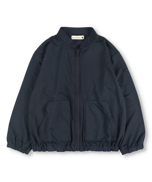 BRANSHES（ブランシェス）の「【吸水速乾/リフレクター】スクールジャケット（ブルゾン・キッズ・ネイビー/オレンジ・110/150/90/130/140/120/100）」の7枚目の写真
