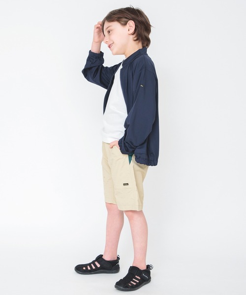 BRANSHES（ブランシェス）の「【吸水速乾/リフレクター】スクールジャケット（ブルゾン・キッズ・ネイビー/オレンジ・110/150/90/130/140/120/100）」の5枚目の写真