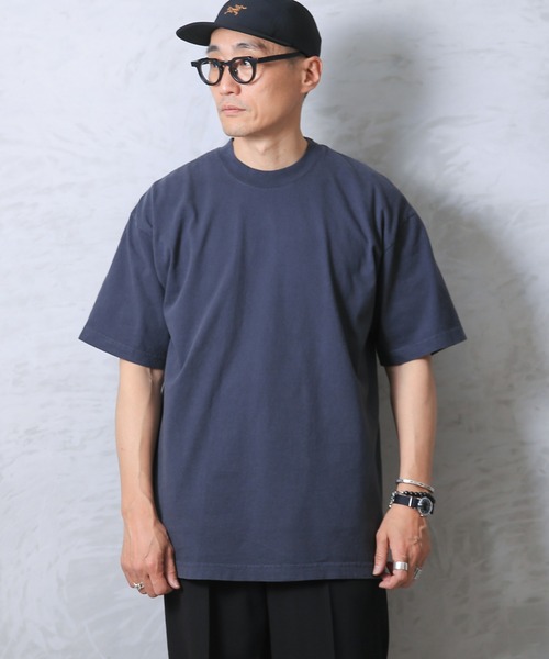 WAIPER.inc(ワイパーインク)の「LOS ANGELES APPAREL 6.5オンス ガーメント ダイ クルーネックTシャツ(Tシャツ/カットソー・メンズ・ベージュ/セージグリーン/ピンク系その他/ネイビー/イエロー/グレー/オリーブ/オフホワイト・L/XL/M/S)」の6枚目の写真