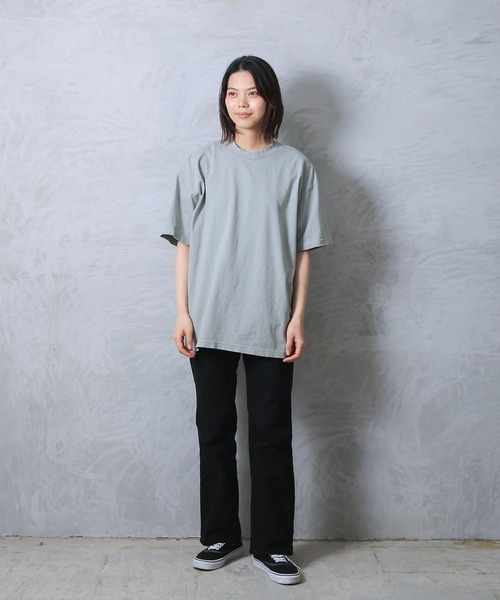 WAIPER.inc(ワイパーインク)の「LOS ANGELES APPAREL 6.5オンス ガーメント ダイ クルーネックTシャツ(Tシャツ/カットソー・メンズ・ベージュ/セージグリーン/ピンク系その他/ネイビー/イエロー/グレー/オリーブ/オフホワイト・L/XL/M/S)」の9枚目の写真
