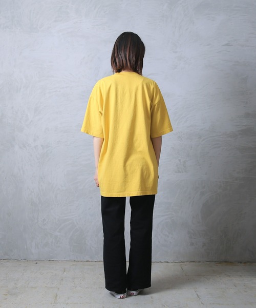 WAIPER.inc(ワイパーインク)の「LOS ANGELES APPAREL 6.5オンス ガーメント ダイ クルーネックTシャツ(Tシャツ/カットソー・メンズ・ベージュ/セージグリーン/ピンク系その他/ネイビー/イエロー/グレー/オリーブ/オフホワイト・L/XL/M/S)」の13枚目の写真