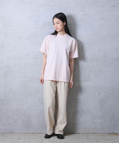 WAIPER.inc(ワイパーインク)の「LOS ANGELES APPAREL 6.5オンス ガーメント ダイ クルーネックTシャツ(Tシャツ/カットソー・メンズ・ベージュ/セージグリーン/ピンク系その他/ネイビー/イエロー/グレー/オリーブ/オフホワイト・L/XL/M/S)」の15枚目の写真
