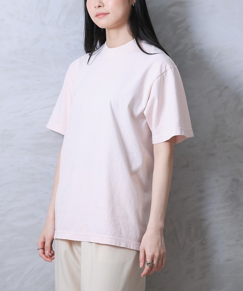 WAIPER.inc(ワイパーインク)の「LOS ANGELES APPAREL 6.5オンス ガーメント ダイ クルーネックTシャツ(Tシャツ/カットソー・メンズ・ベージュ/セージグリーン/ピンク系その他/ネイビー/イエロー/グレー/オリーブ/オフホワイト・L/XL/M/S)」の16枚目の写真