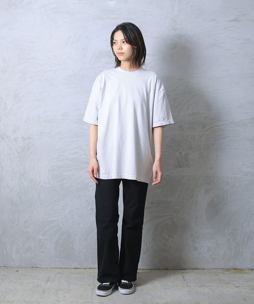 WAIPER.inc(ワイパーインク)の「LOS ANGELES APPAREL 6.5オンス ガーメント ダイ クルーネックTシャツ(Tシャツ/カットソー・メンズ・ベージュ/セージグリーン/ピンク系その他/ネイビー/イエロー/グレー/オリーブ/オフホワイト・L/XL/M/S)」の17枚目の写真