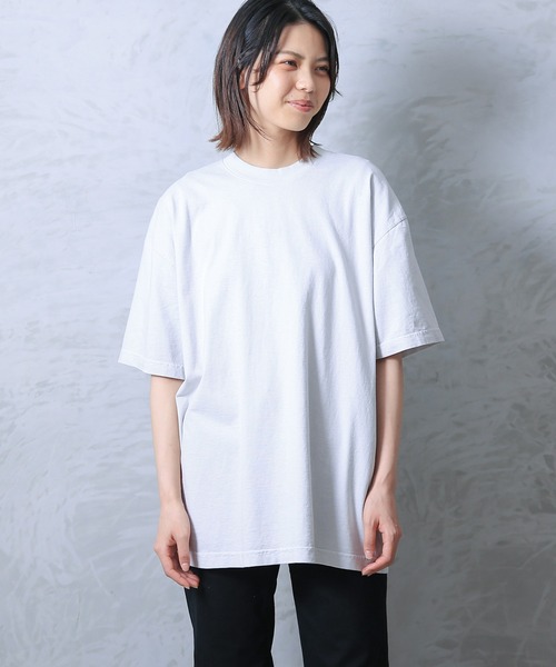 WAIPER.inc(ワイパーインク)の「LOS ANGELES APPAREL 6.5オンス ガーメント ダイ クルーネックTシャツ(Tシャツ/カットソー・メンズ・ベージュ/セージグリーン/ピンク系その他/ネイビー/イエロー/グレー/オリーブ/オフホワイト・L/XL/M/S)」の19枚目の写真