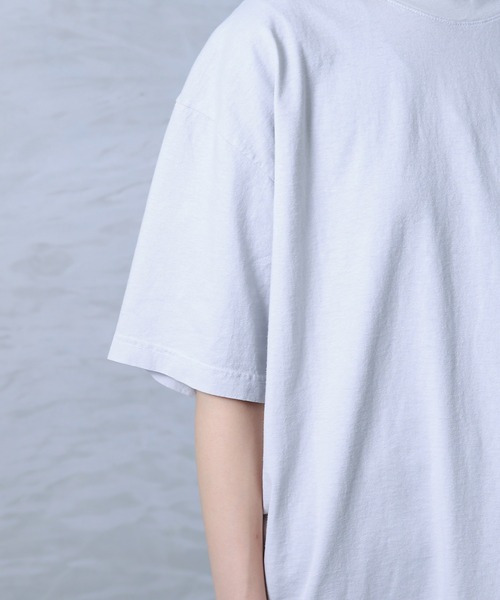 WAIPER.inc(ワイパーインク)の「LOS ANGELES APPAREL 6.5オンス ガーメント ダイ クルーネックTシャツ(Tシャツ/カットソー・メンズ・ベージュ/セージグリーン/ピンク系その他/ネイビー/イエロー/グレー/オリーブ/オフホワイト・L/XL/M/S)」の21枚目の写真