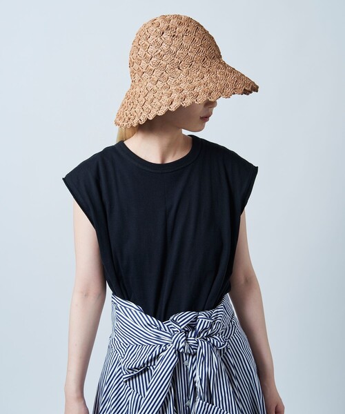 Firsthand（ファーストハンド）の「La Maison de Lyllis/ラ メゾン ド リリス BARROW / バロウ / クロシェハット（ハット・レディース・ナチュラル・ONE SIZE）」の13枚目の写真