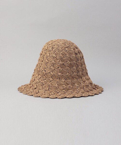 Firsthand（ファーストハンド）の「La Maison de Lyllis/ラ メゾン ド リリス BARROW / バロウ / クロシェハット（ハット・レディース・ナチュラル・ONE SIZE）」の2枚目の写真