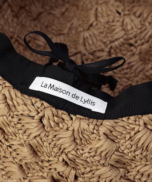 Firsthand（ファーストハンド）の「La Maison de Lyllis/ラ メゾン ド リリス BARROW / バロウ / クロシェハット（ハット・レディース・ナチュラル・ONE SIZE）」の5枚目の写真