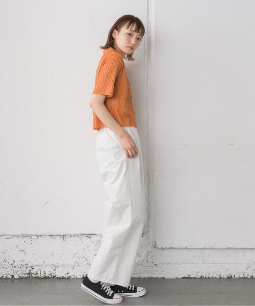 RETRO GIRL（レトロガール）の「カラーラフPT（その他パンツ・レディース・ブラック/グリーン/オフホワイト/ピンク・FREE）」の10枚目の写真