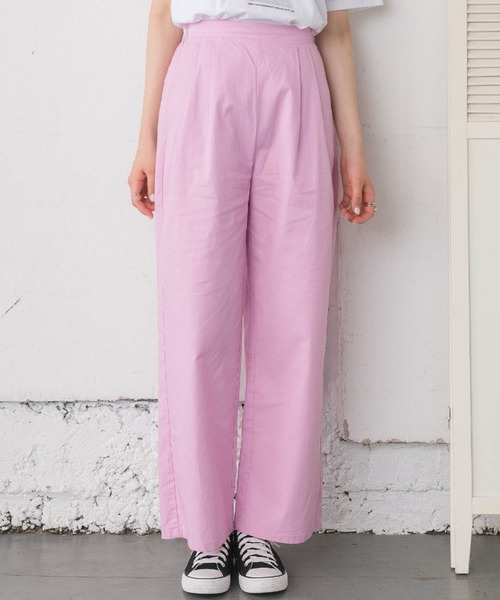 RETRO GIRL（レトロガール）の「カラーラフPT（その他パンツ・レディース・ブラック/グリーン/オフホワイト/ピンク・FREE）」の4枚目の写真