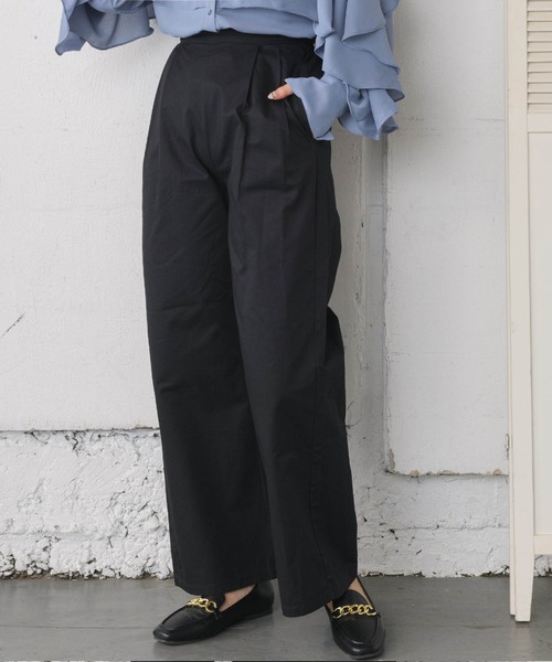 RETRO GIRL（レトロガール）の「カラーラフPT（その他パンツ・レディース・ブラック/グリーン/オフホワイト/ピンク・FREE）」の2枚目の写真