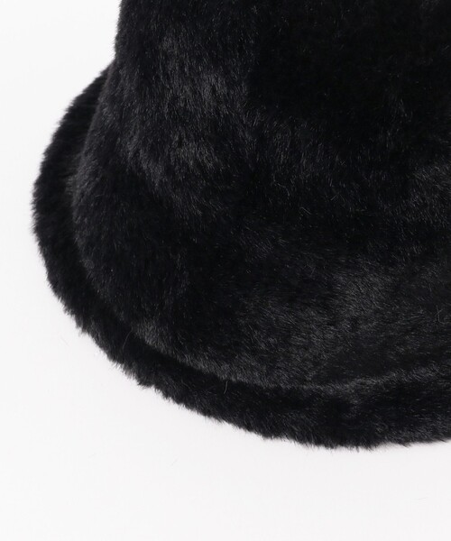 Ray BEAMS（レイビームス）の「Ray BEAMS / シャギー ベルハット（ハット・レディース・ブラック/ライトグレー・ONE SIZE）」の20枚目の写真