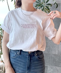 LEPSIM | カラーロゴT　906310(Tシャツ/カットソー)