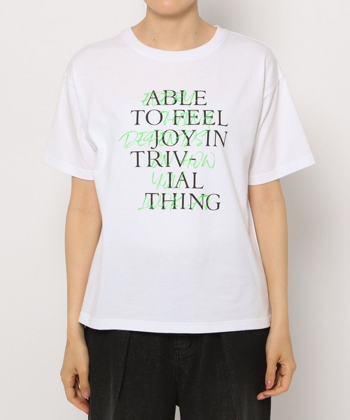 LEPSIM（レプシィム）の「カラーロゴT 906310（Tシャツ