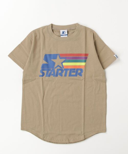 STARTER(スターター)の「STARTER プリントTシャツ 半袖 キッズ(Tシャツ/カットソー・キッズ・ホワイト/グリーン/ネイビー/ブラック系/ネイビー系/ブラック/ホワイト系/ベージュ・130/140/150/160/120/110)」の5枚目の写真