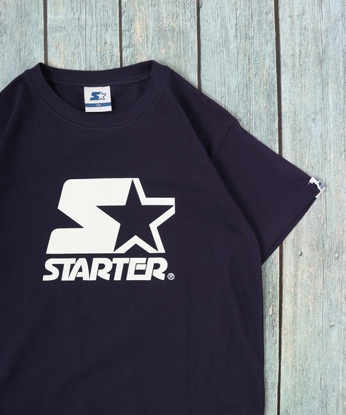 STARTER(スターター)の「STARTER プリントTシャツ 半袖 キッズ(Tシャツ/カットソー・キッズ・ホワイト/グリーン/ネイビー/ブラック系/ネイビー系/ブラック/ホワイト系/ベージュ・130/140/150/160/120/110)」の7枚目の写真