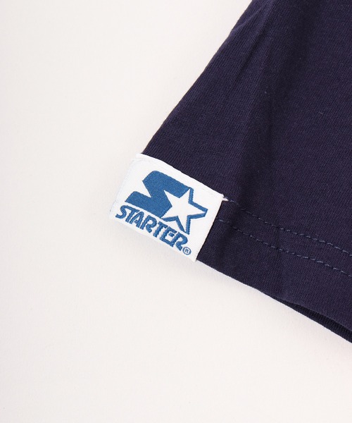 STARTER(スターター)の「STARTER プリントTシャツ 半袖 キッズ(Tシャツ/カットソー・キッズ・ホワイト/グリーン/ネイビー/ブラック系/ネイビー系/ブラック/ホワイト系/ベージュ・130/140/150/160/120/110)」の9枚目の写真