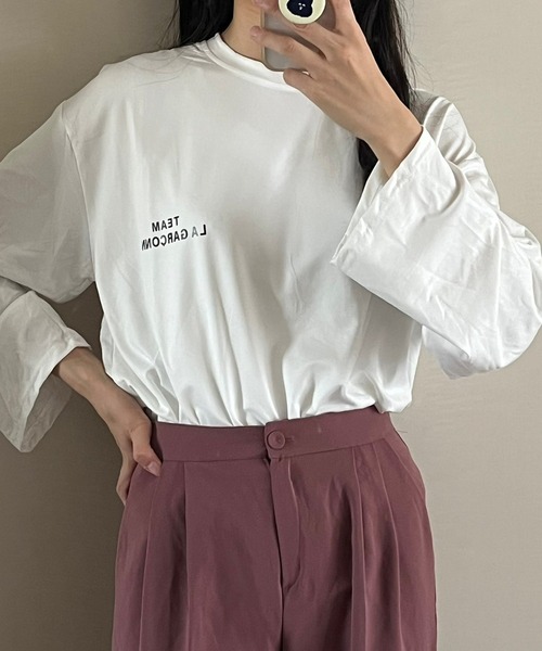 cuorequal(クオレコール)の「LAロゴTシャツ/ロンT(Tシャツ/カットソー・レディース・ホワイト・MEDIUM/LARGE/X-LARGE)」の13枚目の写真