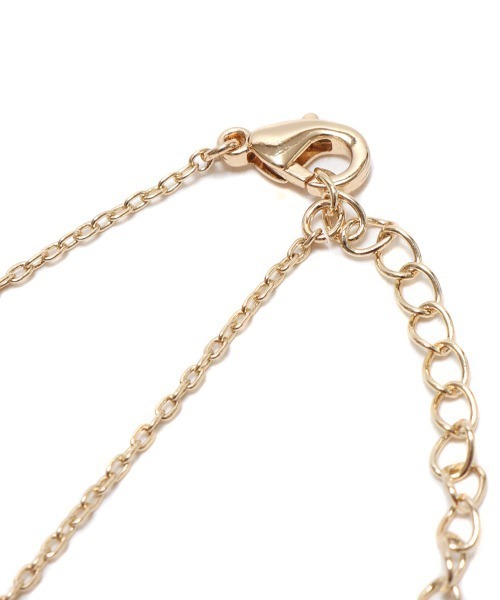 atmos pink（アトモスピンク）の「atmos pink カラーストーンネックレス（ネックレス・レディース・シルバー/ゴールド・FREE）」の5枚目の写真