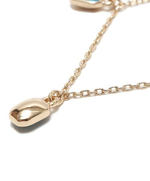 atmos pink（アトモスピンク）の「atmos pink カラーストーンネックレス（ネックレス・レディース・シルバー/ゴールド・FREE）」の11枚目の写真