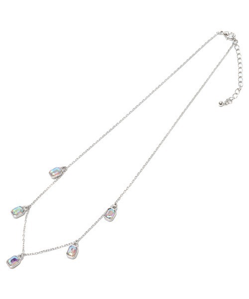 atmos pink（アトモスピンク）の「atmos pink カラーストーンネックレス（ネックレス・レディース・シルバー/ゴールド・FREE）」の4枚目の写真