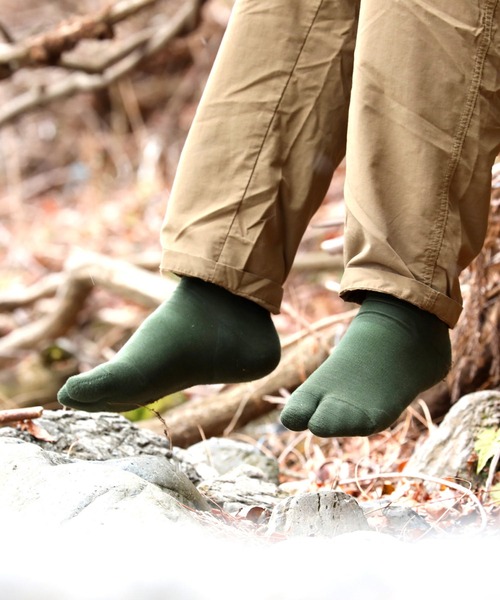 NODAL ノーダル コーデュラ 60/40 アンクルソックス 足袋ソックス 靴下