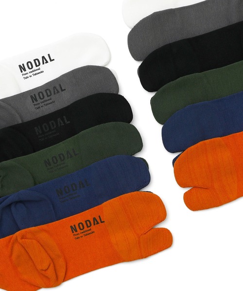 HIGHTIDE(ハイタイド)の「NODAL ノーダル コーデュラ 60/40 アンクルソックス 足袋ソックス 靴下 メンズ レディース 23~27cm(ソックス/靴下・レディース・ブルー/グリーン/その他1/オレンジ/グレー/ブラック・FREE)」の22枚目の写真
