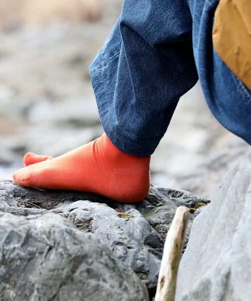 HIGHTIDE(ハイタイド)の「NODAL ノーダル コーデュラ 60/40 アンクルソックス 足袋ソックス 靴下 メンズ レディース 23~27cm(ソックス/靴下・レディース・ブルー/グリーン/その他1/オレンジ/グレー/ブラック・FREE)」の7枚目の写真