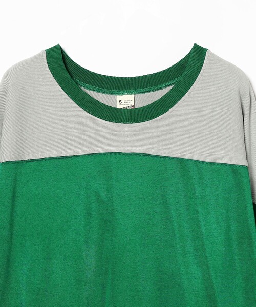 BEAMS BOY(ビームスボーイ)の「SCREEN STARS × BEAMS BOY / 別注 クレイジー フットボール Tシャツ(Tシャツ/カットソー・レディース・サックスブルー/グリーン・ONE SIZE)」の17枚目の写真