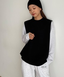 CANAL JEAN | RED CHOP WORKS(レッドチョップワークス) ソフトダンボールスウェットベスト(ベスト)
