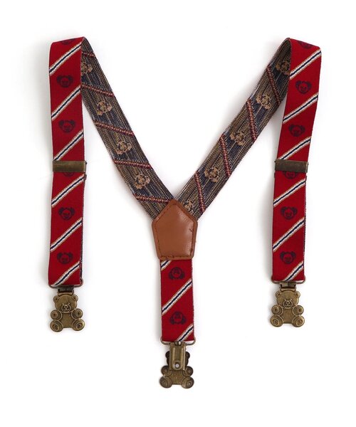 apres les cours（アプレレクール）の「tiny bear サスペンダー（サスペンダー・キッズ・ベージュ/レッド・140/95）」の18枚目の写真