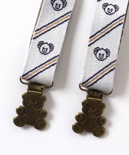 apres les cours（アプレレクール）の「tiny bear サスペンダー（サスペンダー・キッズ・ベージュ/レッド・140/95）」の21枚目の写真