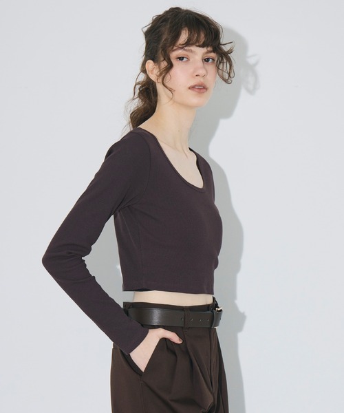 トップス k898jp クロップド丈トップス | STORES