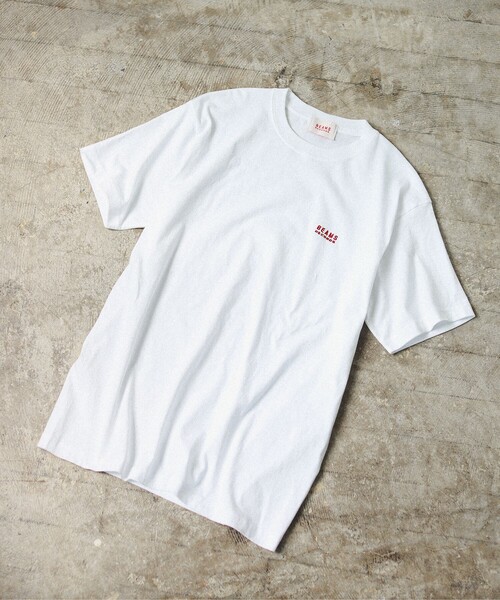BEAMS RECORDS(ビームスレコーズ)の「BEAMS RECORDS / Embroidered LogoT-shits(Tシャツ/カットソー・メンズ・ホワイト/ブラック・M/XL/XXL/S/L)」の11枚目の写真