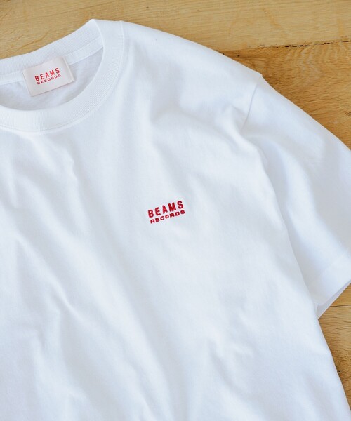 BEAMS RECORDS(ビームスレコーズ)の「BEAMS RECORDS / Embroidered LogoT-shits(Tシャツ/カットソー・メンズ・ホワイト/ブラック・M/XL/XXL/S/L)」の12枚目の写真