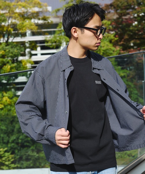 BEAMS RECORDS(ビームスレコーズ)の「BEAMS RECORDS / Embroidered LogoT-shits(Tシャツ/カットソー・メンズ・ホワイト/ブラック・M/XL/XXL/S/L)」の3枚目の写真