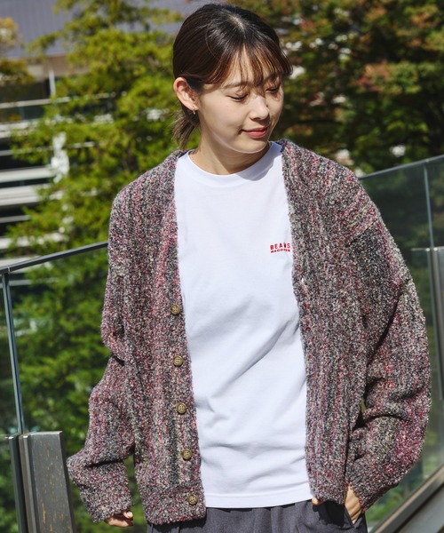 BEAMS RECORDS(ビームスレコーズ)の「BEAMS RECORDS / Embroidered LogoT-shits(Tシャツ/カットソー・メンズ・ホワイト/ブラック・M/XL/XXL/S/L)」の7枚目の写真