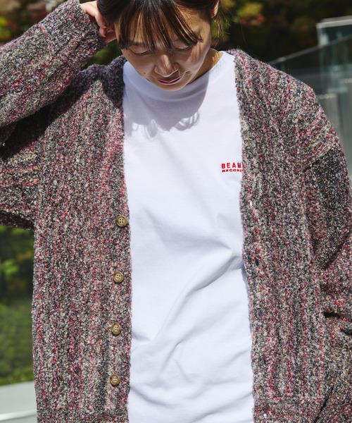 BEAMS RECORDS(ビームスレコーズ)の「BEAMS RECORDS / Embroidered LogoT-shits(Tシャツ/カットソー・メンズ・ホワイト/ブラック・M/XL/XXL/S/L)」の9枚目の写真