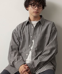 ワイドルーズサイドスリットL/Sシャツ