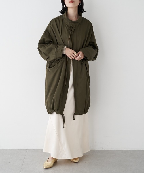 SHENERY（シーナリー）の「モッズコート（モッズコート・レディース・ライトグレー/カーキ/ブラック・38/36）」の5枚目の写真